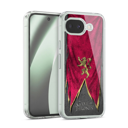 HBO Game of Thrones Sigil Flags Lannister Soft Gel Case for Google Pixel 10a