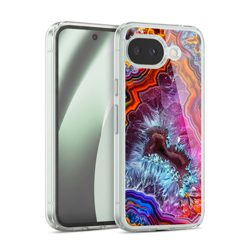 Haroulita Agates Colorful Soft Gel Case for Google Pixel 10a
