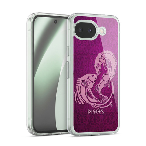 Head Case Designs Zodiac Signs Pisces Soft Gel Case for Google Pixel 10a