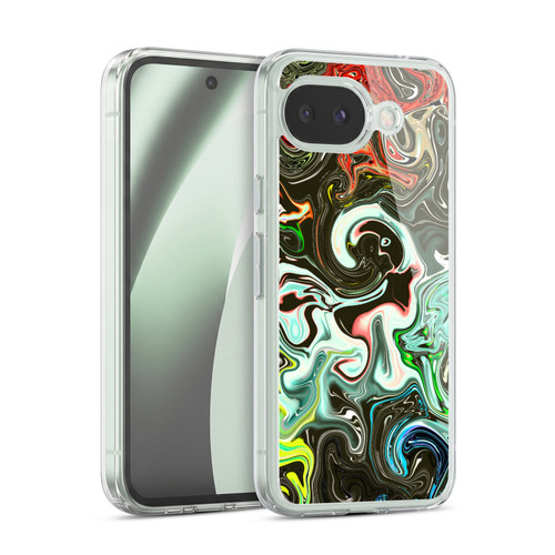 Haroulita Liquid Marble Abstract Soft Gel Case for Google Pixel 10a