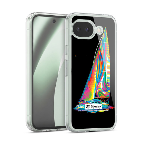P.D. Moreno Assorted Design Sailboat Soft Gel Case for Google Pixel 10a