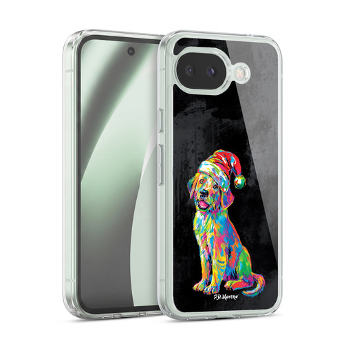 P.D. Moreno Christmas Animal Pop Colors Labrador Soft Gel Case for Google Pixel 10a