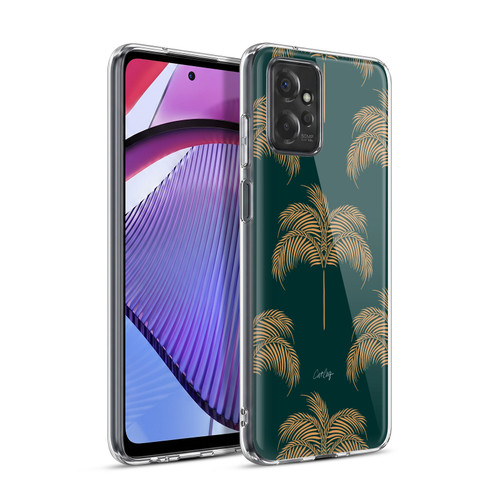 Cat Coquillette Tropical Wildlife Palm Tree Oasis Soft Gel Case for Motorola Moto G Power (2023)