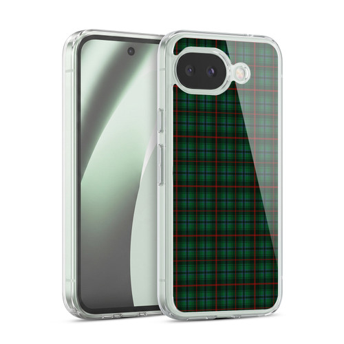 Head Case Designs Plaid - Pattern Collection Dark Green Black Soft Gel Case for Google Pixel 10a