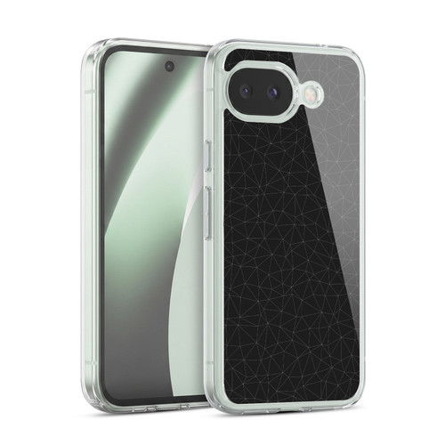 PLdesign Geometric Elegant White And Grey Soft Gel Case for Google Pixel 10a