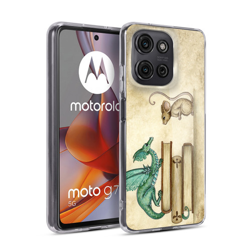 Amy Brown Folklore Curious Encounter Soft Gel Case for Motorola Moto G75