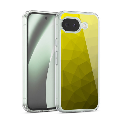 PLdesign Geometric Patterns Yellow Gradient Mesh Soft Gel Case for Google Pixel 10a