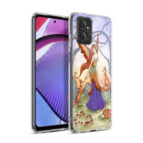Amy Brown Lovely Fairies Foxy Fairy Soft Gel Case for Motorola Moto G Power (2023)