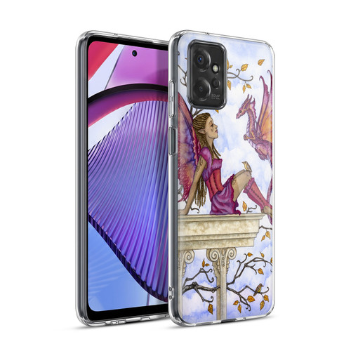 Amy Brown Lovely Fairies Purple Pixie Soft Gel Case for Motorola Moto G Power (2023)