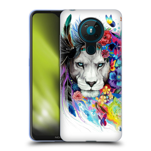 Pixie Cold Cats King Of The Lions Soft Gel Case for Nokia 5.3