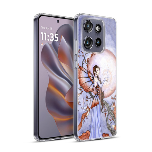 Amy Brown Mystical Art Moon Spell Fairy & Magic Foxes Soft Gel Case for Motorola Edge 50 Neo