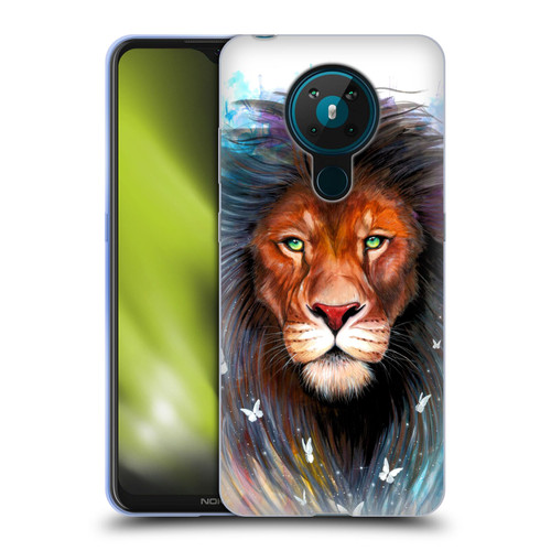 Pixie Cold Cats Sacred King Soft Gel Case for Nokia 5.3