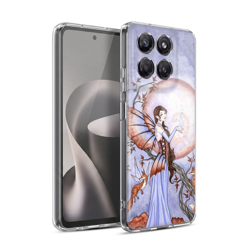 Amy Brown Mystical Art Moon Spell Fairy & Magic Foxes Soft Gel Case for Motorola Moto G37 Power