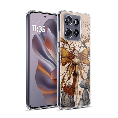 Amy Brown Pixies Autumn Soft Gel Case for Motorola Edge 50 Neo