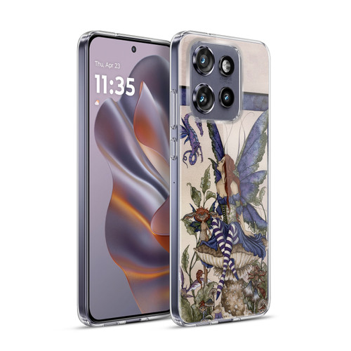 Amy Brown Pixies Bottom Of The Garden Soft Gel Case for Motorola Edge 50 Neo