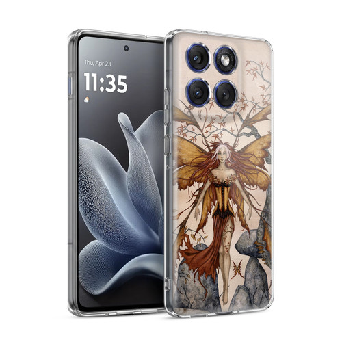 Amy Brown Pixies Autumn Soft Gel Case for Motorola Edge 70