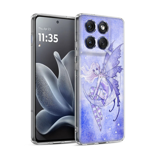 Amy Brown Pixies Moon Fae Soft Gel Case for Motorola Edge 70