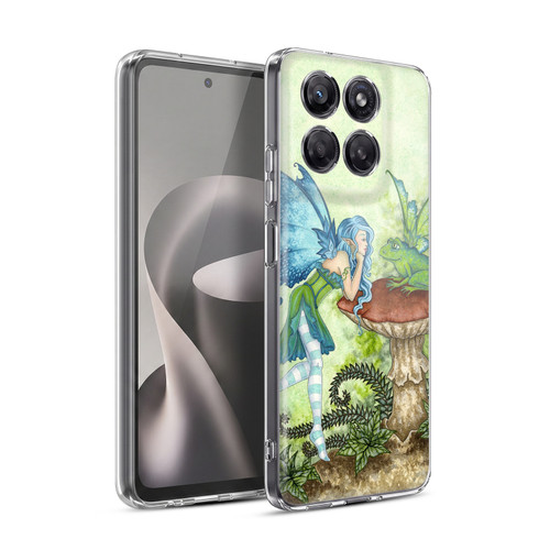 Amy Brown Pixies Frog Gossip Soft Gel Case for Motorola Moto G37 Power