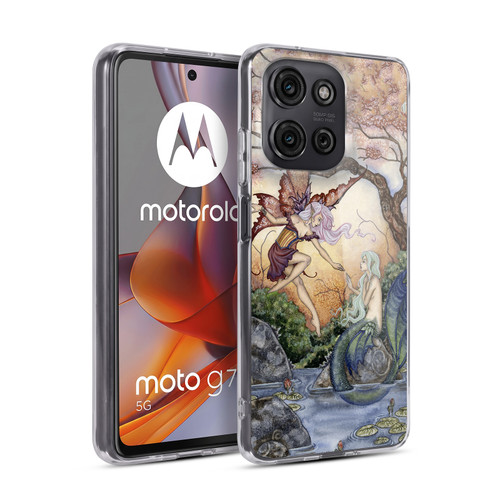 Amy Brown Pixies The Introduction Soft Gel Case for Motorola Moto G75