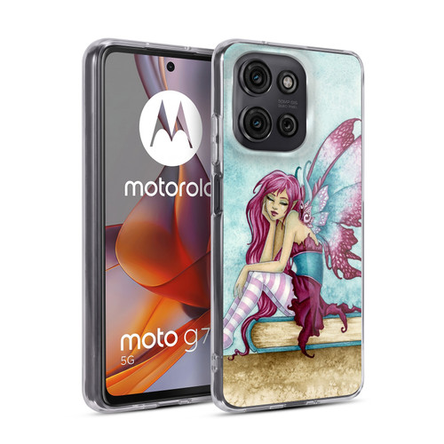Amy Brown Pixies Young Soft Gel Case for Motorola Moto G75