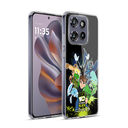 Ben 10: Ultimate Alien Graphics Character Art Soft Gel Case for Motorola Edge 50 Neo