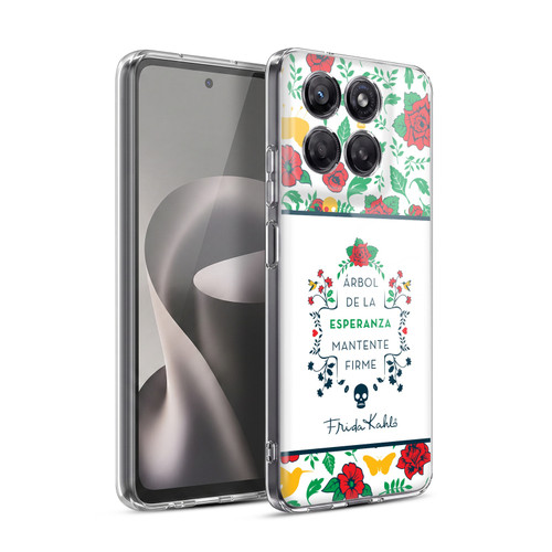 Frida Kahlo Icons Typography Soft Gel Case for Motorola Moto G37 Power