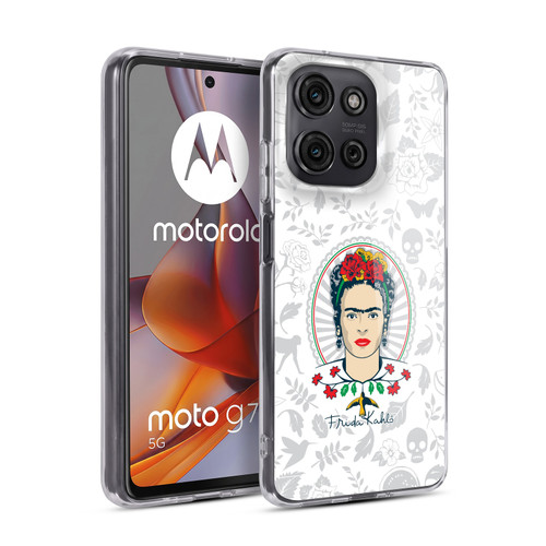 Frida Kahlo Icons Portrait Soft Gel Case for Motorola Moto G75