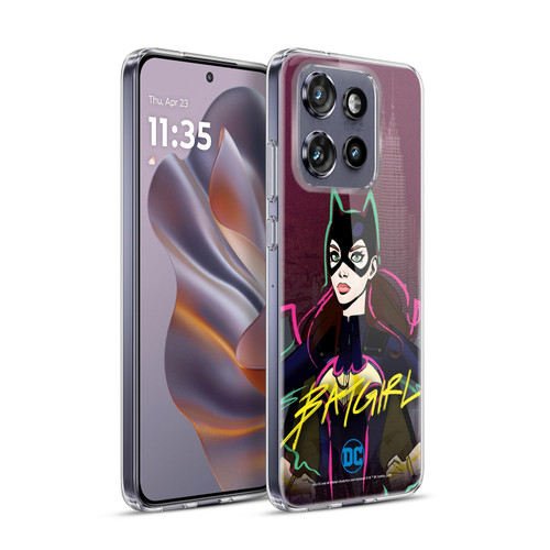 DC Women Core Compositions Batgirl Soft Gel Case for Motorola Edge 50 Neo