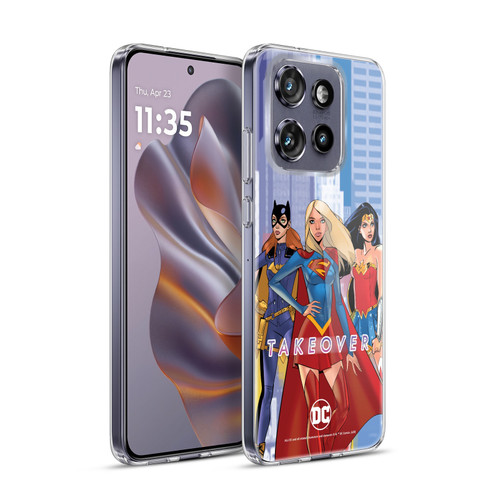 DC Women Core Compositions Girl Power Soft Gel Case for Motorola Edge 50 Neo