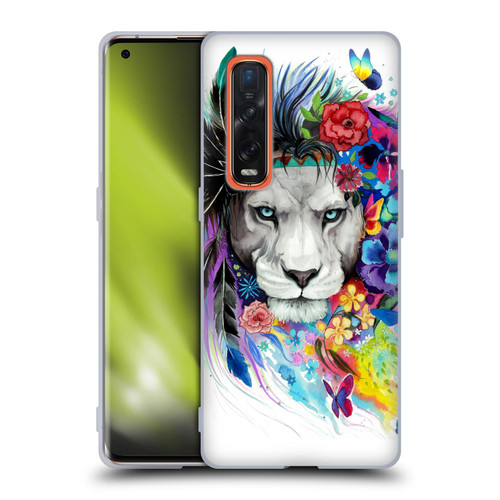 Pixie Cold Cats King Of The Lions Soft Gel Case for OPPO Find X2 Pro 5G
