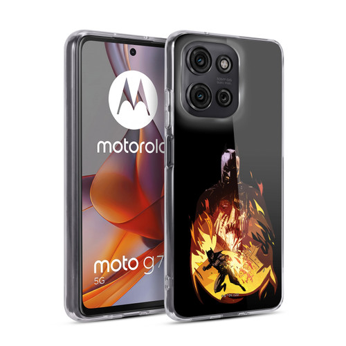 Batman Begins Graphics Scarecrow Soft Gel Case for Motorola Moto G75