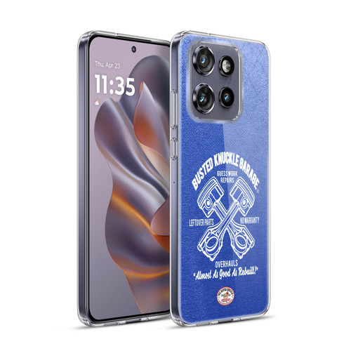 Busted Knuckle Garage Graphics Overhauls Soft Gel Case for Motorola Edge 50 Neo