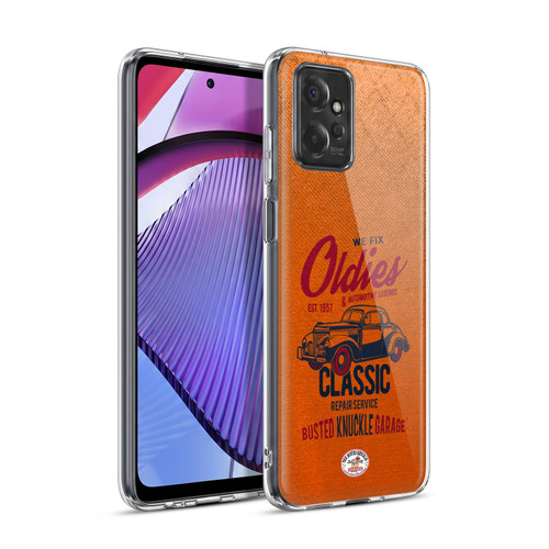 Busted Knuckle Garage Graphics Classic Soft Gel Case for Motorola Moto G Power (2023)