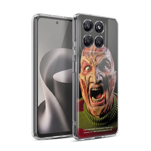 A Nightmare On Elm Street: New Nightmare Graphics Freddy Soft Gel Case for Motorola Moto G37 Power