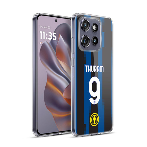 Fc Internazionale Milano 2023/24 Players Home Kit Marcus Thuram Soft Gel Case for Motorola Edge 50 Neo