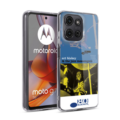 Blue Note Records Albums Art Blakey The Big Beat Soft Gel Case for Motorola Moto G75