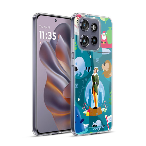 Elf Movie Graphics 1 Animals Pattern Soft Gel Case for Motorola Edge 50 Neo