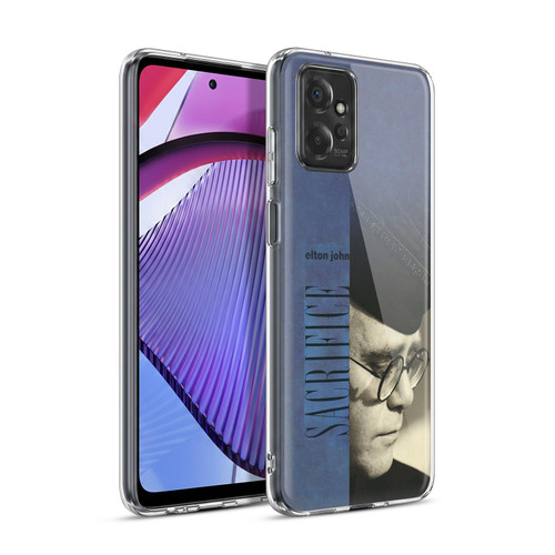 Elton John Artwork Sacrifice Single Soft Gel Case for Motorola Moto G Power (2023)