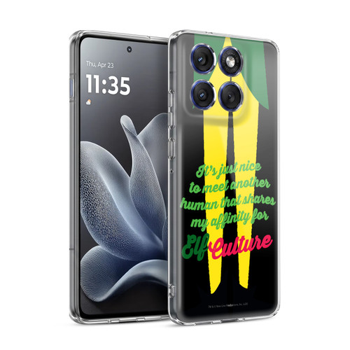 Elf Movie Graphics 1 Legs Soft Gel Case for Motorola Edge 70