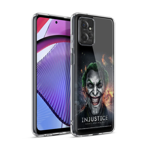 Injustice Gods Among Us Key Art Joker Soft Gel Case for Motorola Moto G Power (2023)