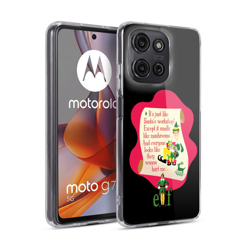 Elf Movie Graphics 1 Quote Soft Gel Case for Motorola Moto G75