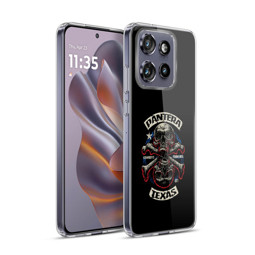Pantera Art Double Cross Soft Gel Case for Motorola Edge 50 Neo