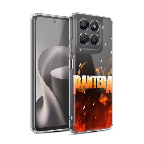 Pantera Art Fire Soft Gel Case for Motorola Moto G37 Power