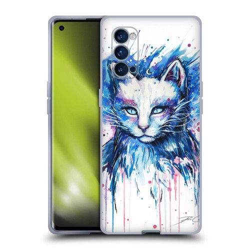 Pixie Cold Cats Space Soft Gel Case for OPPO Reno 4 Pro 5G