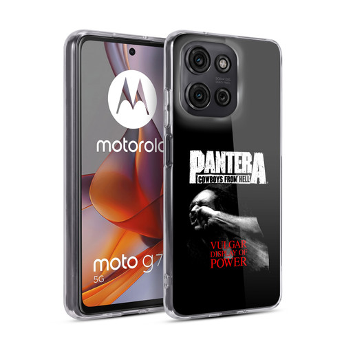 Pantera Art Vulgar Soft Gel Case for Motorola Moto G75