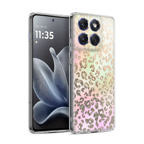 Monika Strigel Dreamland Gold Leopard Soft Gel Case for Motorola Edge 70