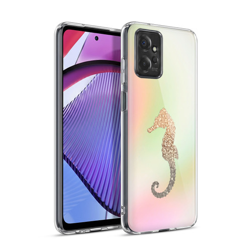 Monika Strigel Dreamland Gold Seahorse Soft Gel Case for Motorola Moto G Power (2023)