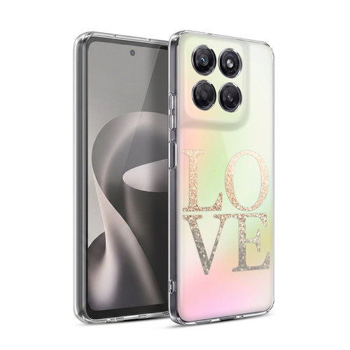 Monika Strigel Dreamland Gold Love Soft Gel Case for Motorola Moto G37 Power