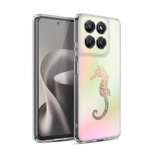 Monika Strigel Dreamland Gold Seahorse Soft Gel Case for Motorola Moto G37 Power