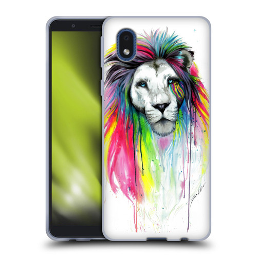 Pixie Cold Cats Rainbow Mane Soft Gel Case for Samsung Galaxy A01 Core (2020)